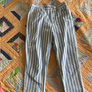 American eagle mom Jeans striped